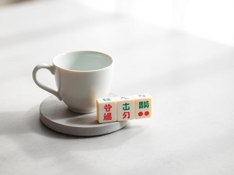 Tách trà bên cạnh quân mạt chược